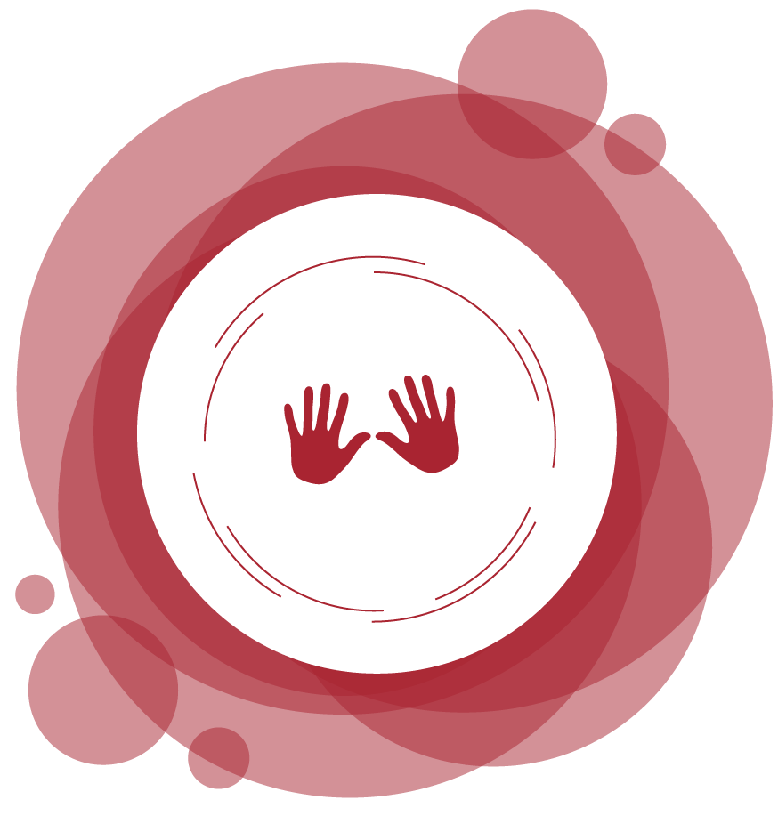 Illustration des mains en massage Tui Na - Cabinet Jun Li - Bien-être traditionnel chinois